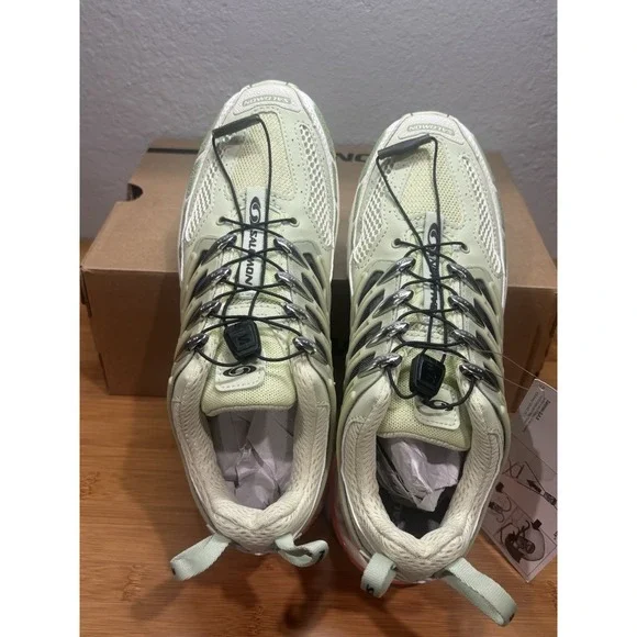 Unisex Salomon ACS Pro Olive Green Sneakers Men-6.  Women-7 - Picture 6 of 8